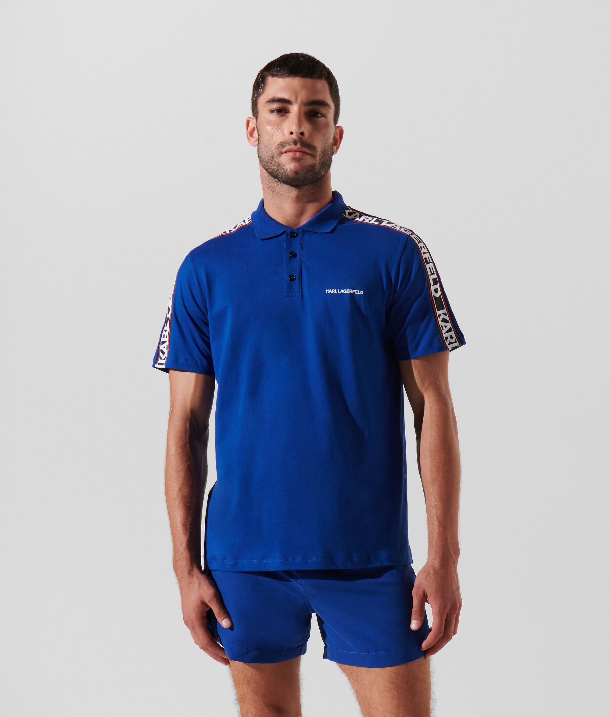 (image for) Extraordinary KARL LOGO BEACH POLO SHIRT